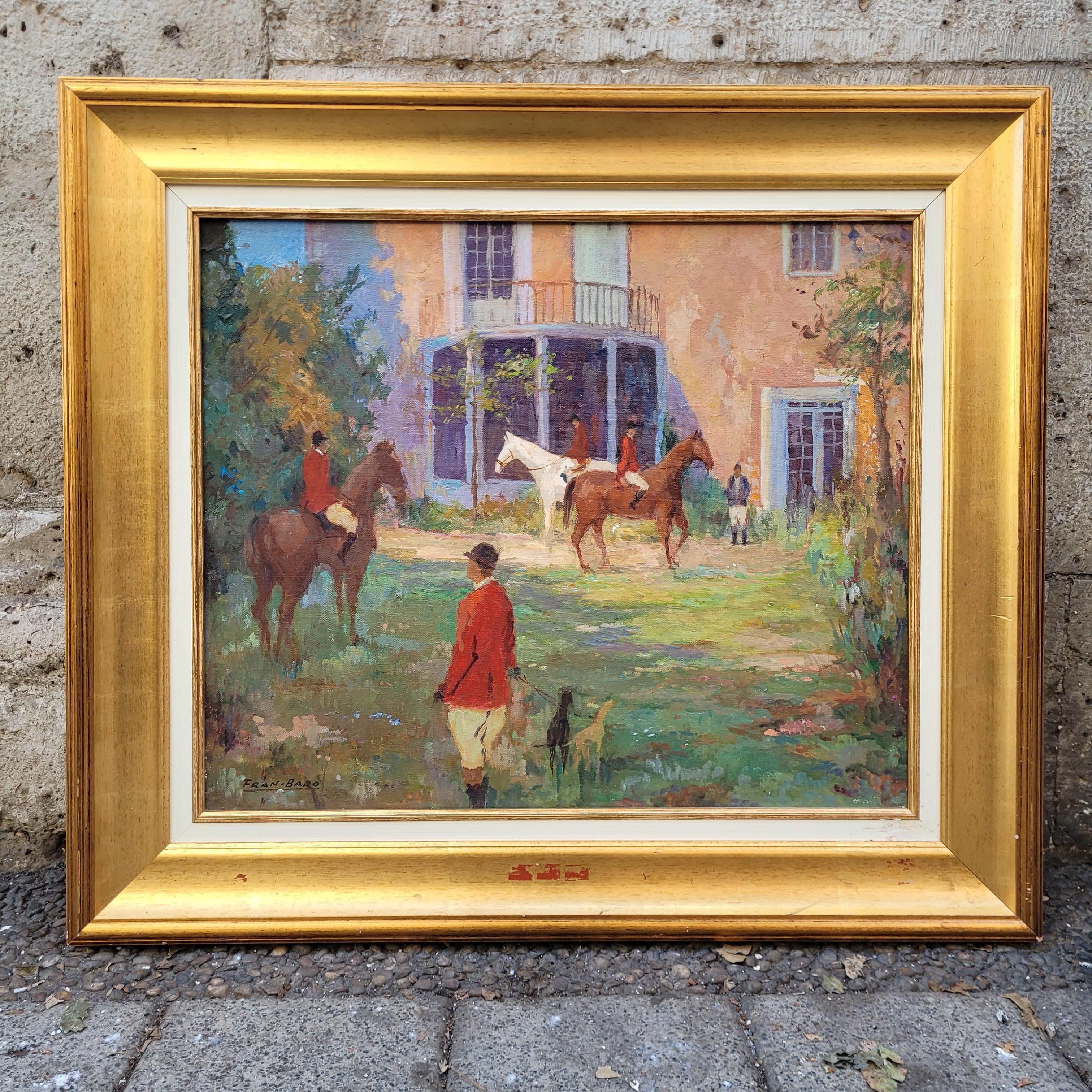 Ein einzigartiges Gemälde, das die Schönheit des Pferdes feiert
