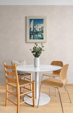 Porto di Francia 1980 Serigrafia originale firmata