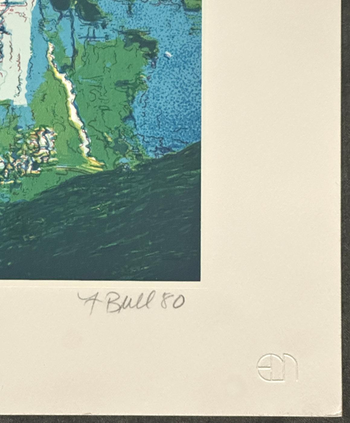 Nome dell'artista: Fran Bull
Titolo: Porto francese
Anno: 1980 
Tipo di supporto: Serigrafia su carta Somerset
Dimensioni-Larghezza-Altezza: 22'' x 30'' pollici
Edizione firmata Dimensioni: firmata a matita e contrassegnata con AP 27/30

Non
