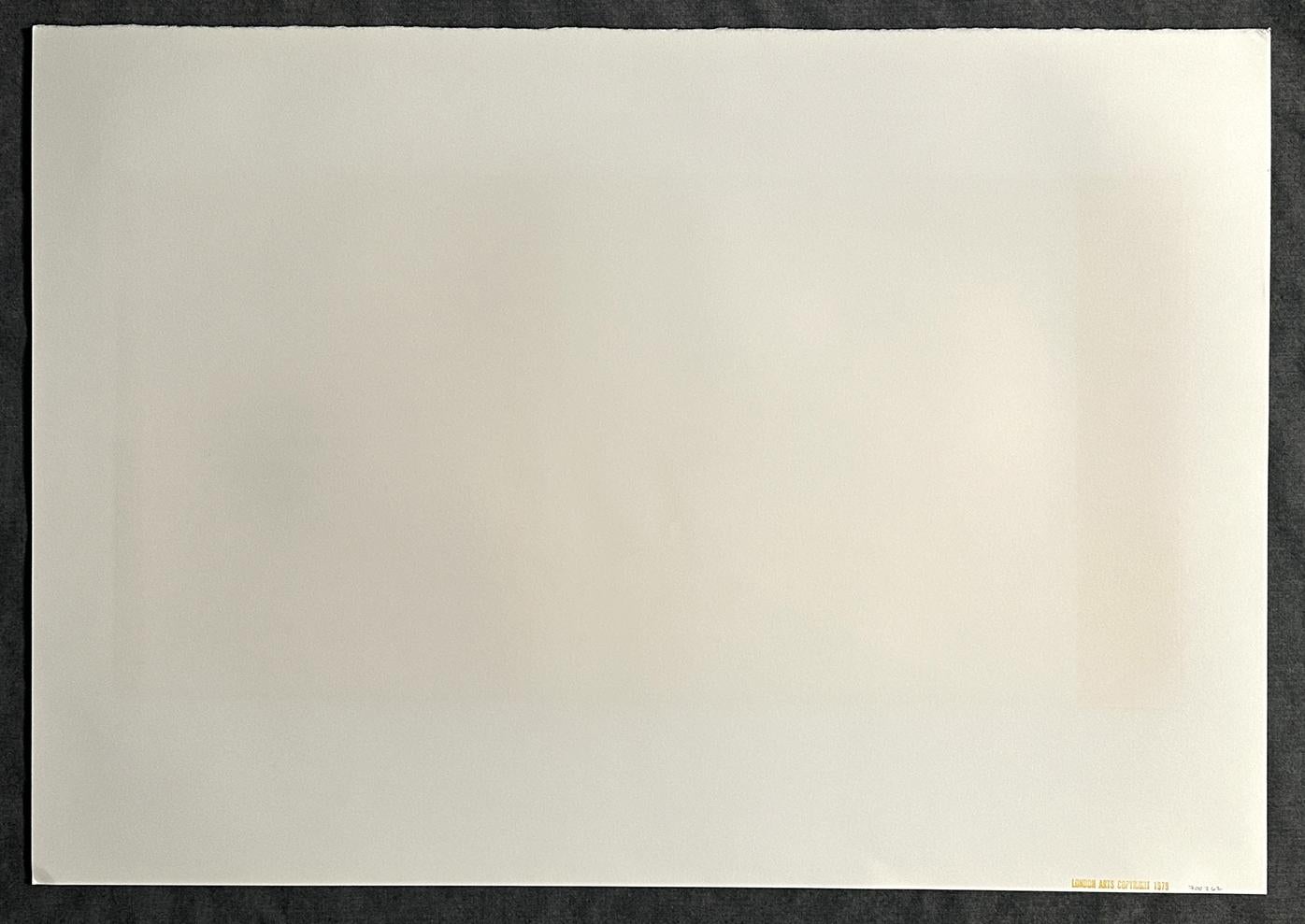 Día del cielo Velero Litografía firmada de edición limitada 1