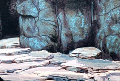 Zoo Bear, Photorealist Screen Print by Fran Bull