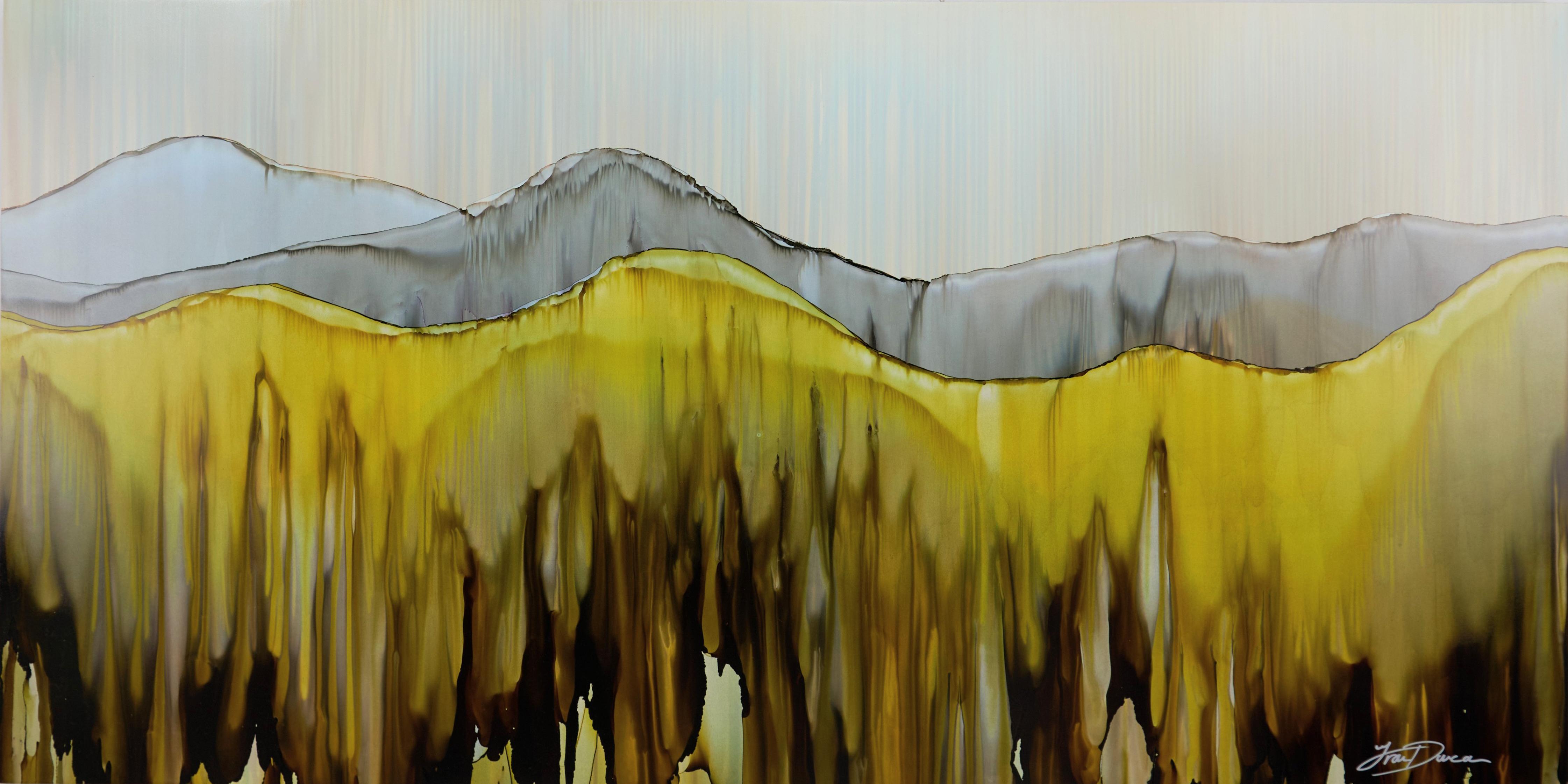 The Eternal Nourishment of The Sun by F. Duncan contemporary abstract painting