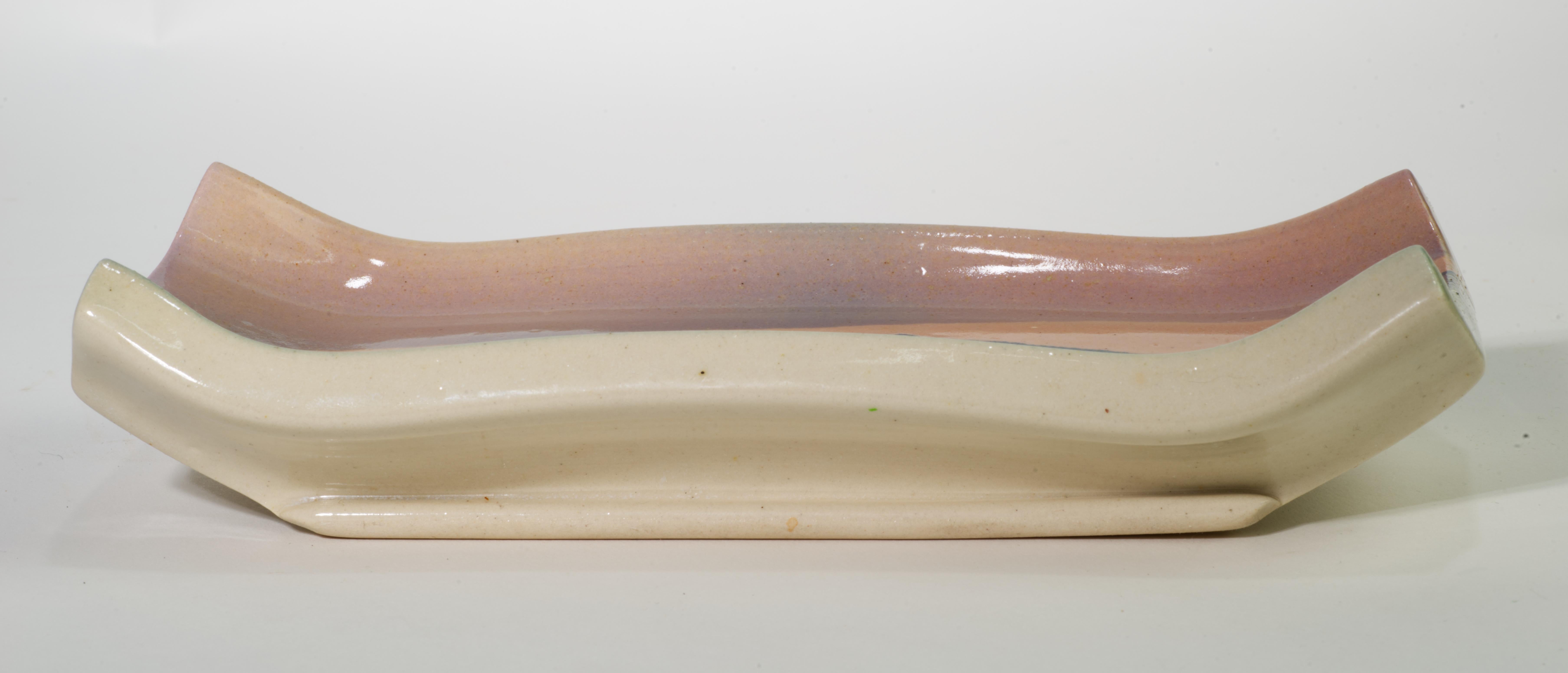 Fran Hogan, 6er-Set Servierplatten, New Mexico Studio Art Pottery (20. Jahrhundert) im Angebot