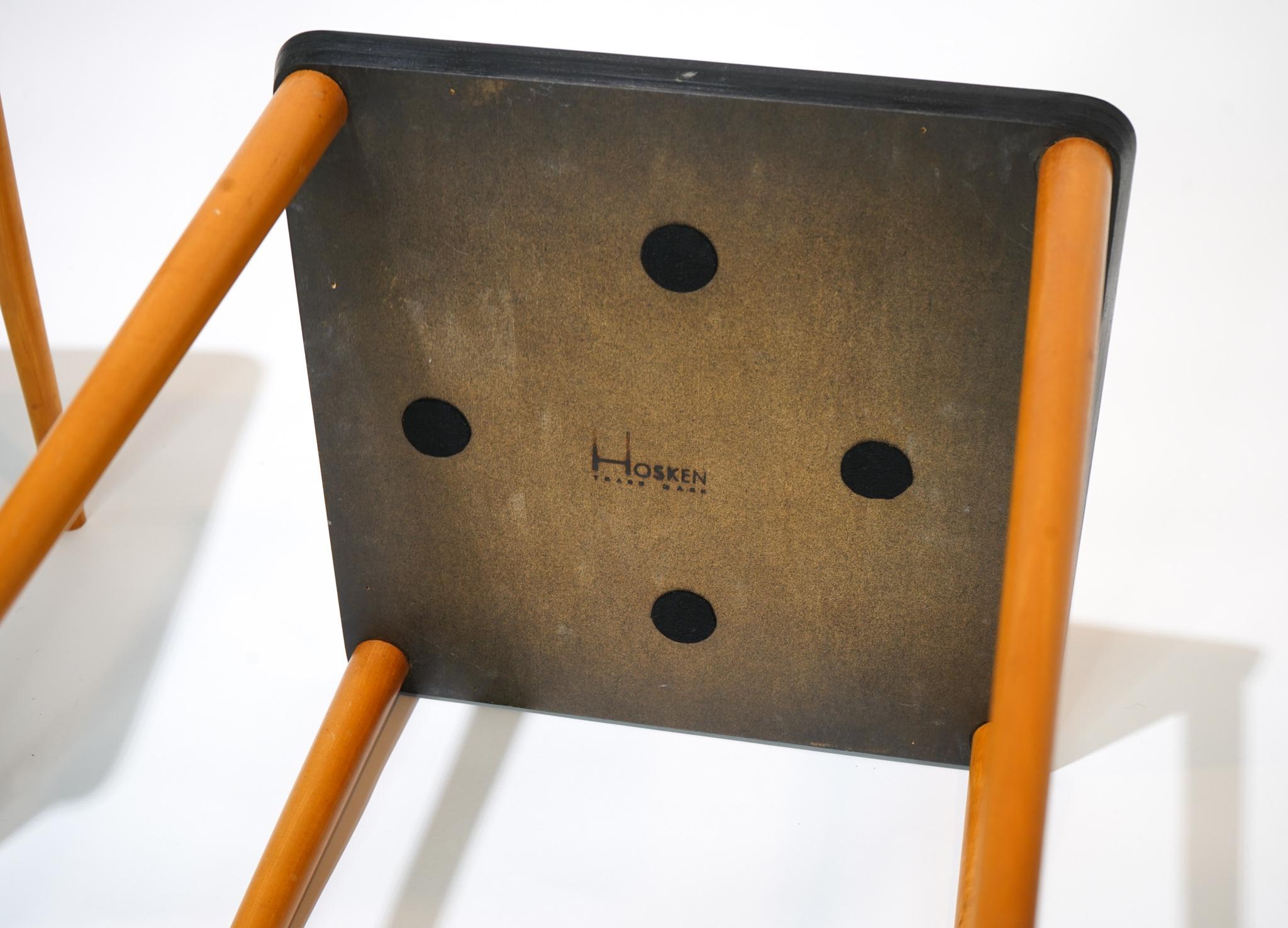 20th Century Fran Hosken Wood Side Tables