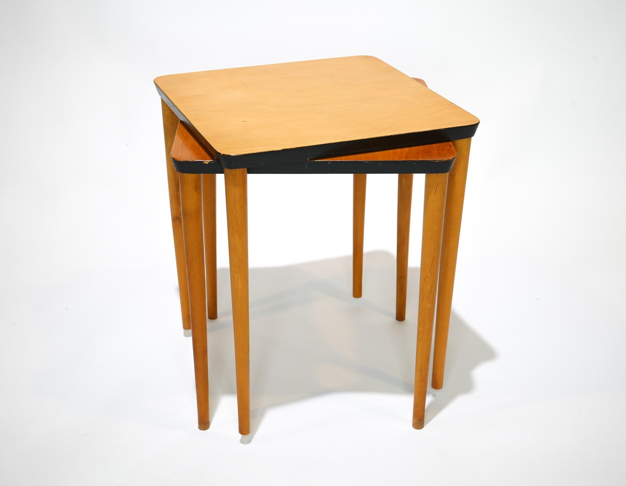 Fran Hosken Wood Side Tables 2