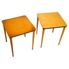 Fran Hosken Wood Side Tables