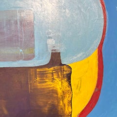 "Inside Job" 2025 Óleo sobre lienzo 24 x 24 pulg.