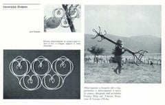 Franca Helg & Franco Albini Large Rattan Wall Coat Rack, Bonacina, Italy, 1960s