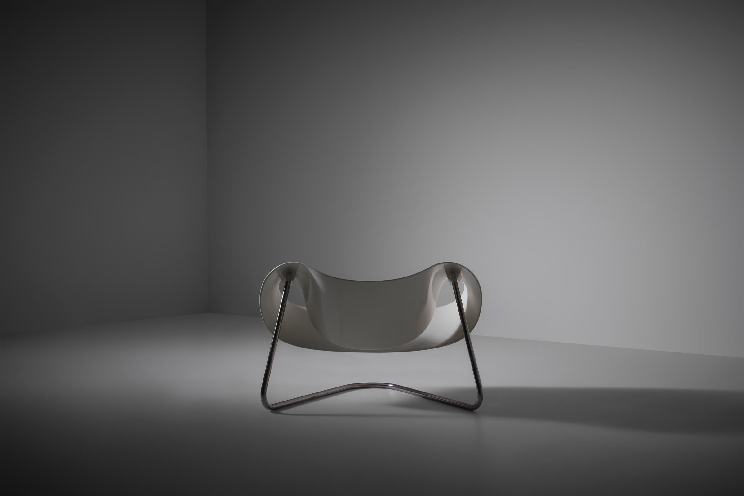 Franca Stagi & Cesare Leonardi 'Ribbon chair' model CL9, Italy 1961 3