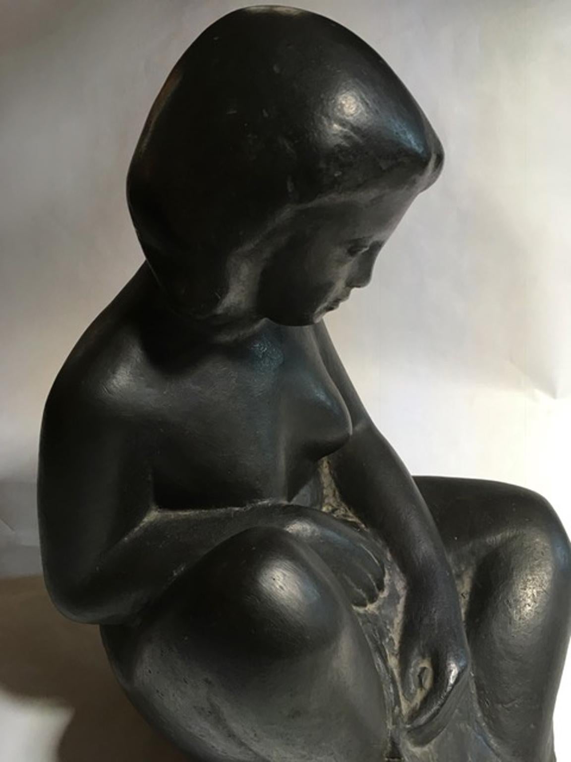 France Early 20th Century Bronze Figurative Sculpture 11
