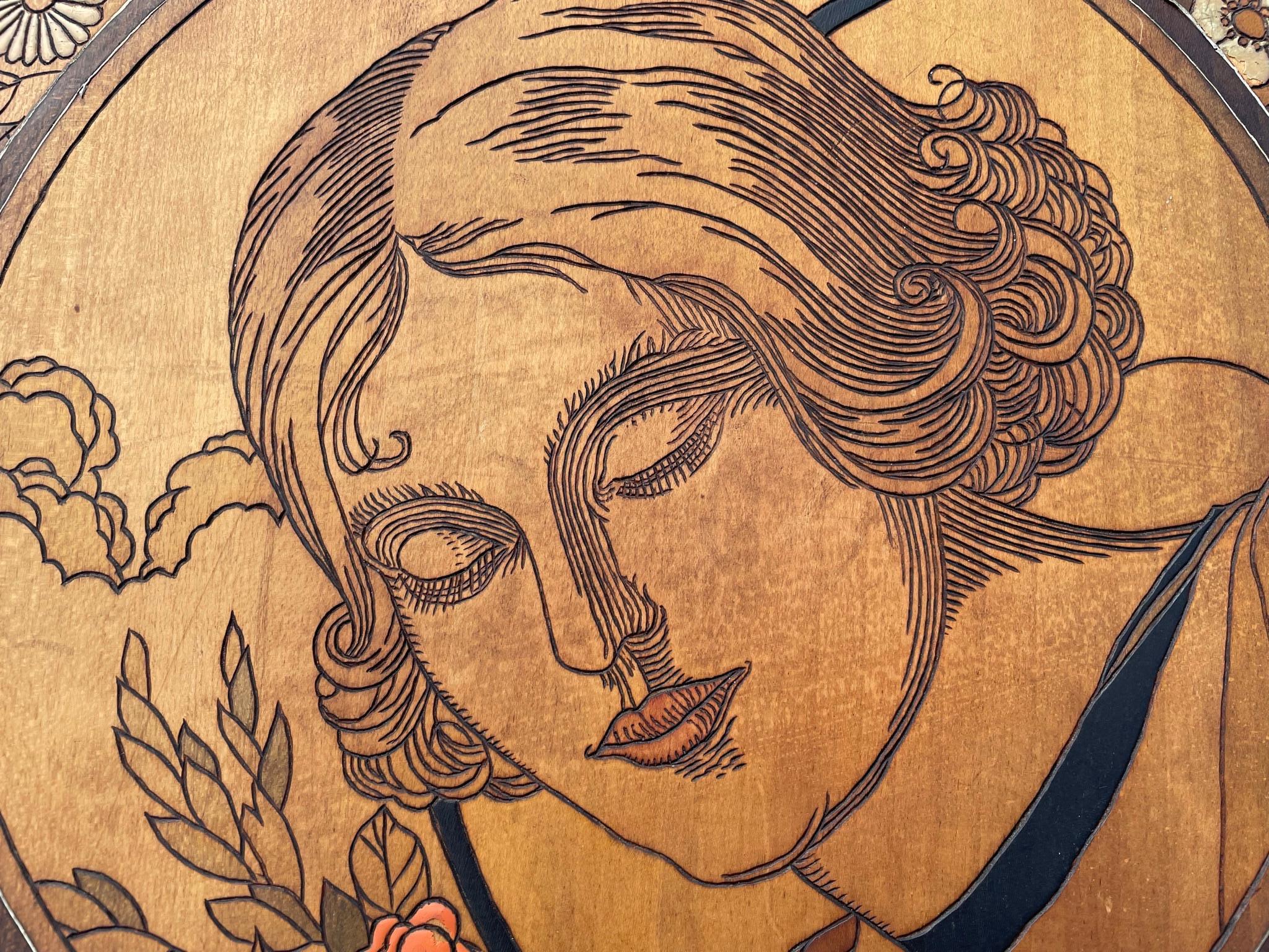 Frankreich, Art déco, Vier Jahreszeiten, Tafelset, Vier 1930 3