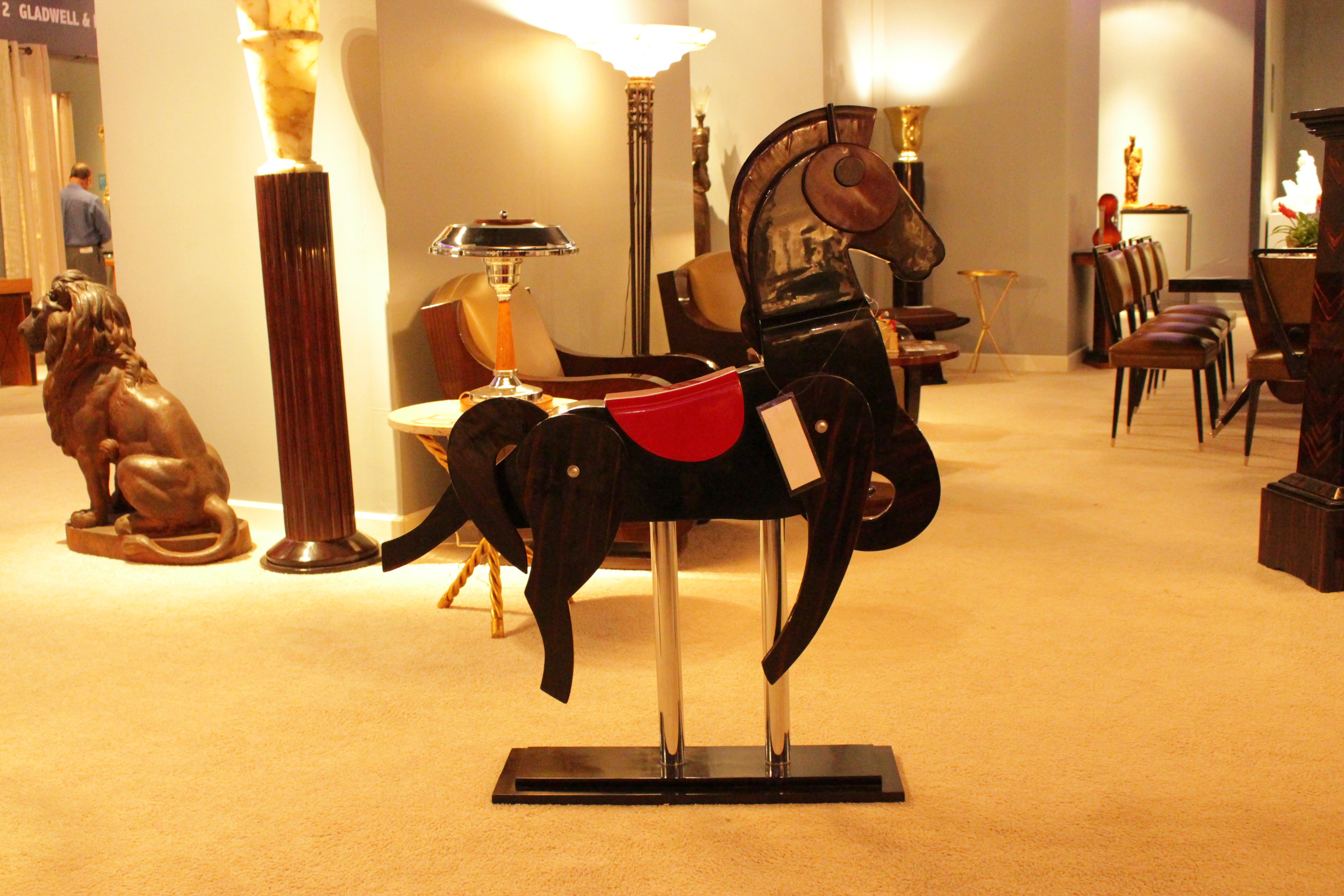France Art Deco Horse, 1940 For Sale 3