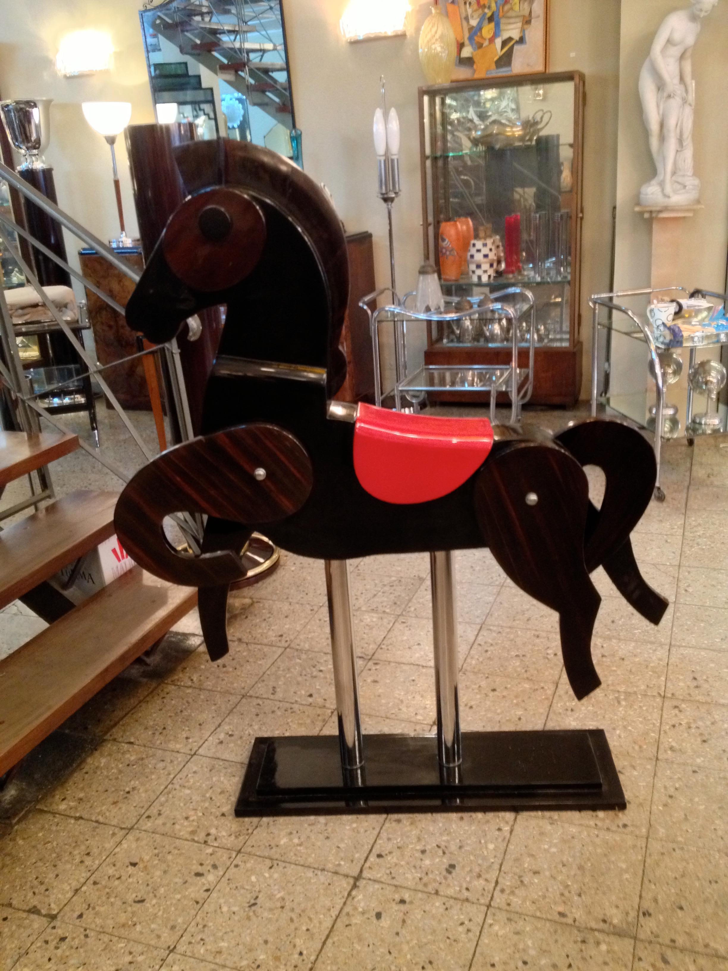 France Art Deco Horse, 1940 For Sale 7