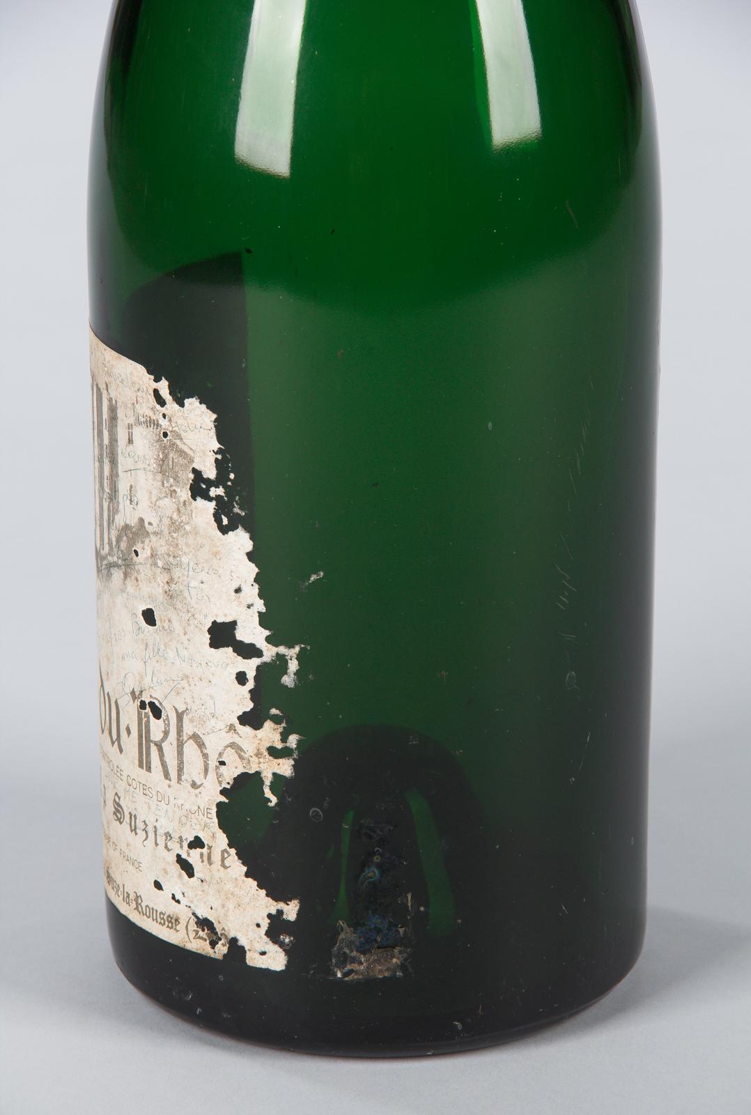 France Cotes du Rhone Magnum Wine Bottle, 1991 1
