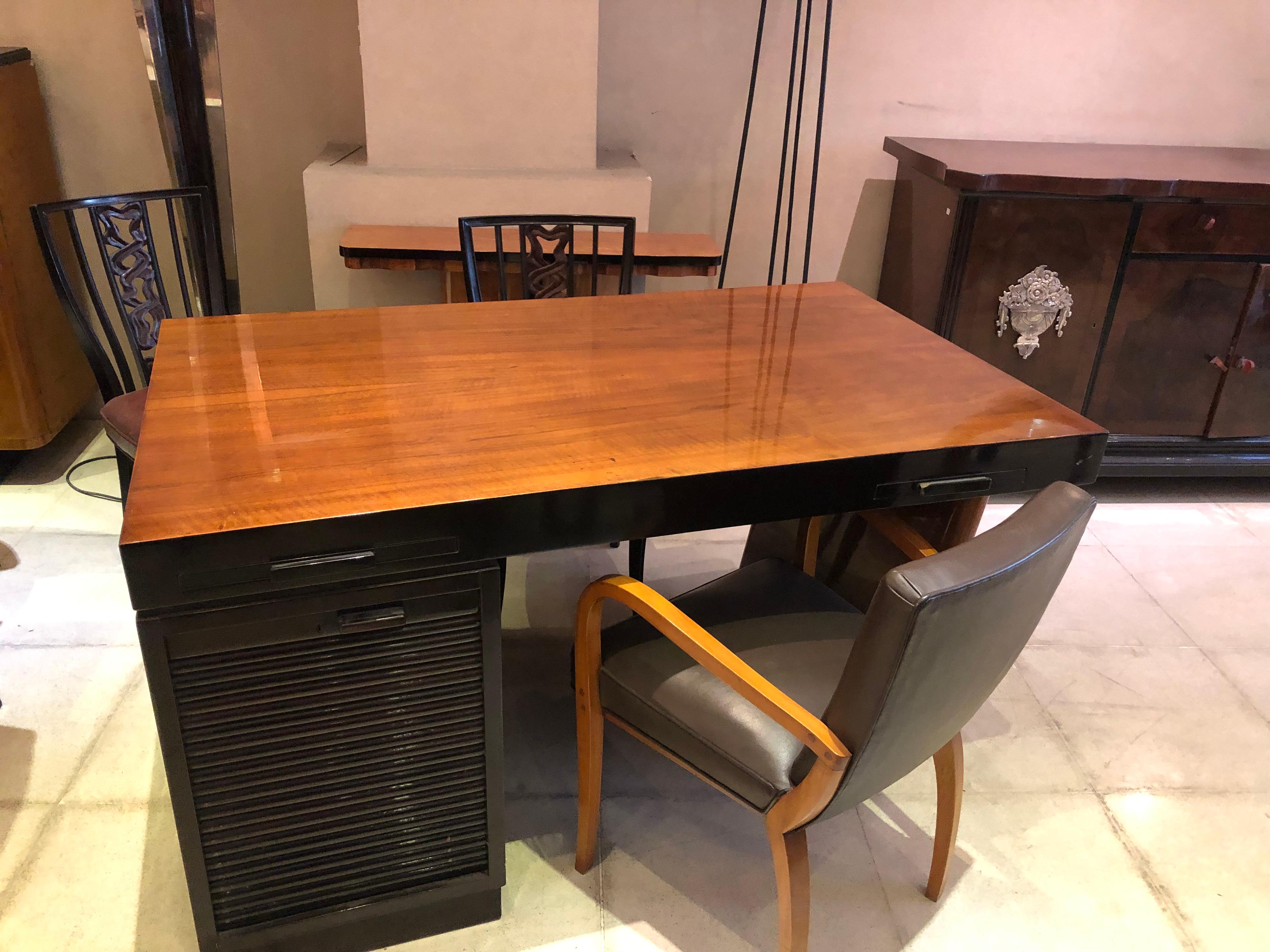 Scrivania Francia Art Deco, 1920, Materiale: Wood in vendita 5