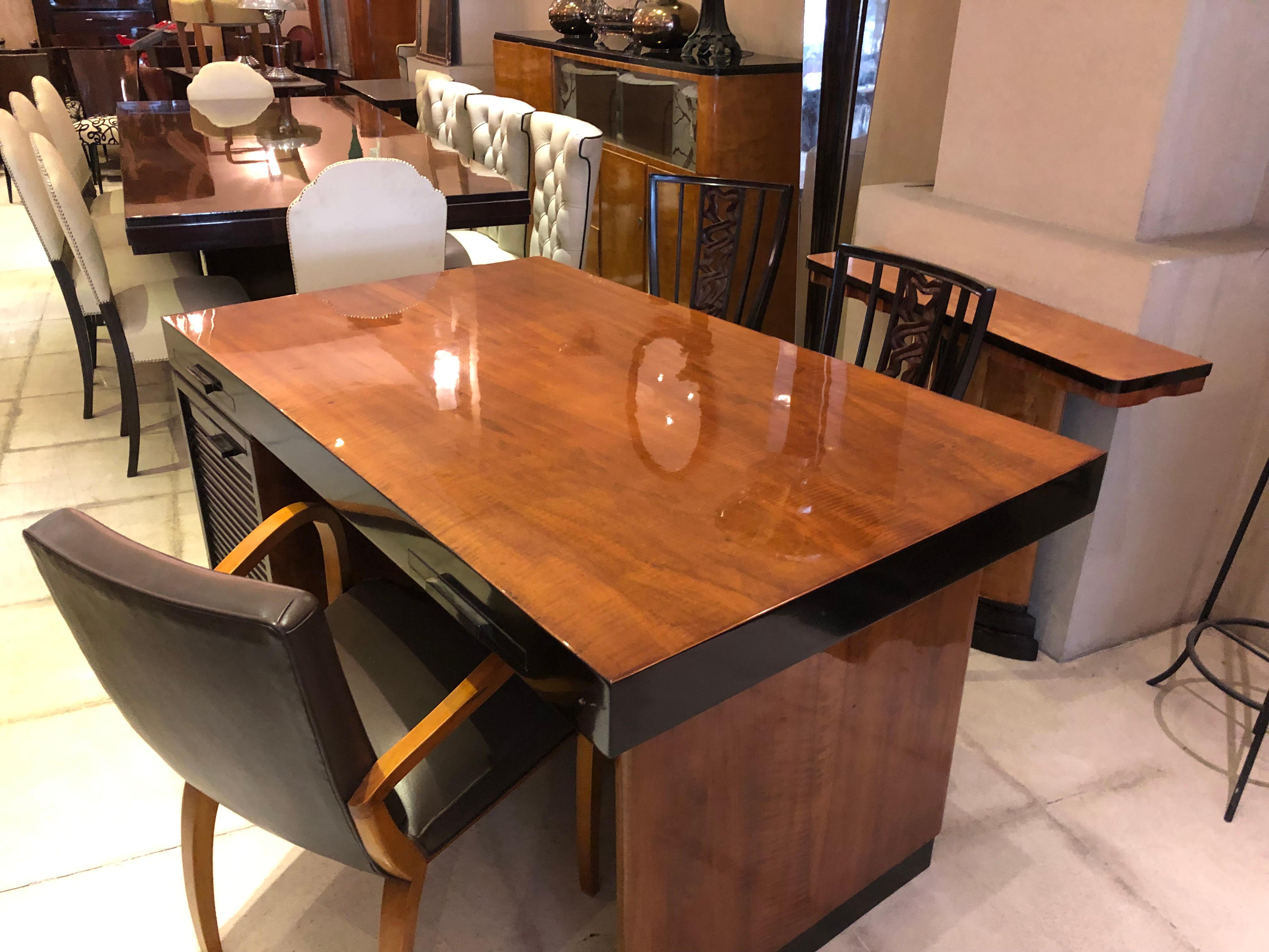Scrivania Francia Art Deco, 1920, Materiale: Wood in vendita 6