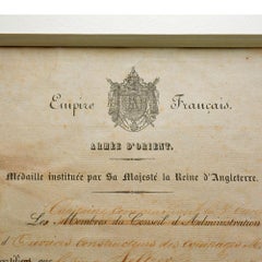 France – Great-Britain. British Crimean War medal