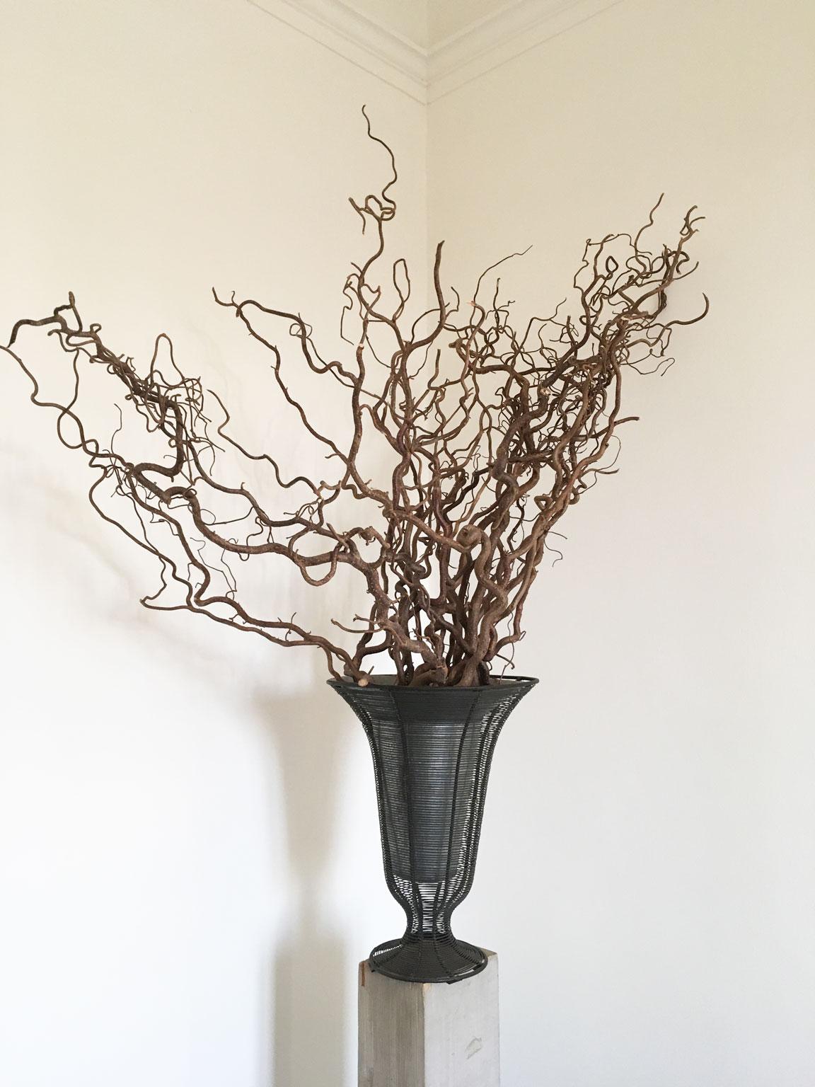 France Iron Wire Minimalist Vase and Planter Bowl For Sale 4