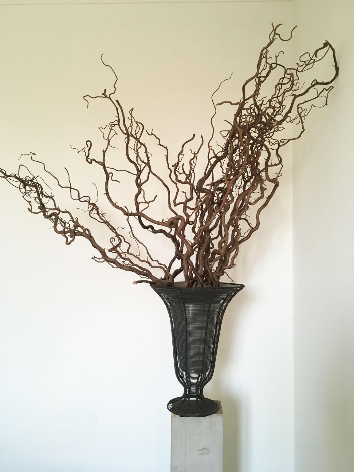 France Iron Wire Minimalist Vase and Planter Bowl For Sale 6
