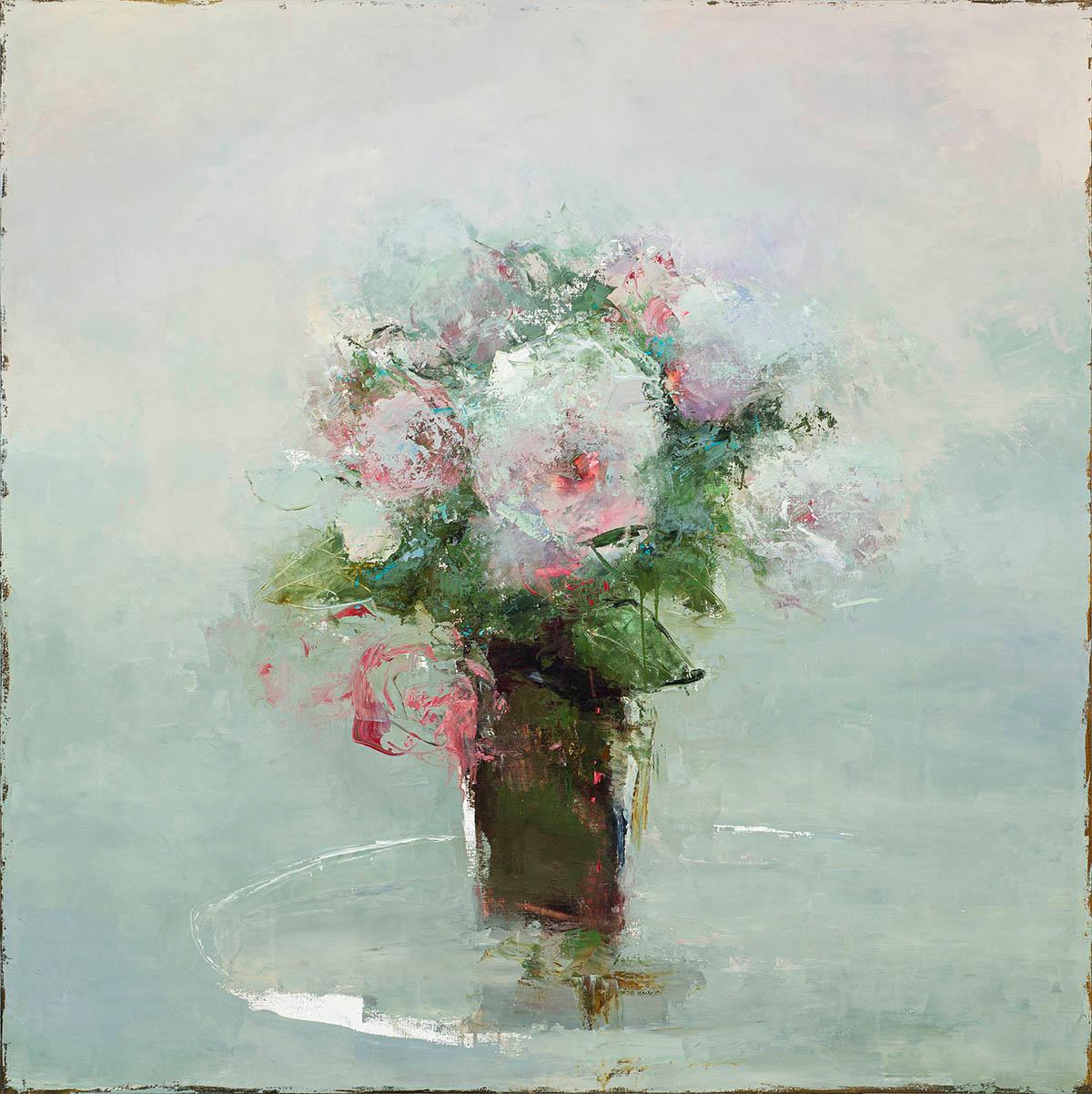 France Jodoin Abstract Painting - Harvest of Luxurious Time