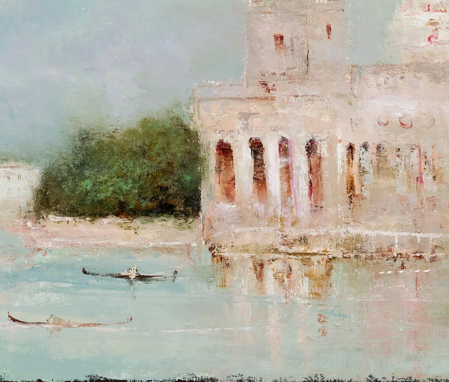 Dreams Browse From the Shore - Painting by France Jodoin