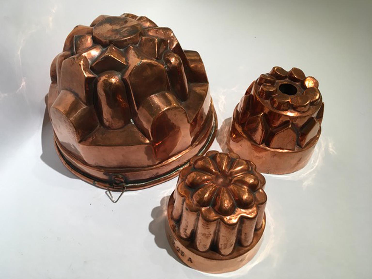 copper jelly moulds