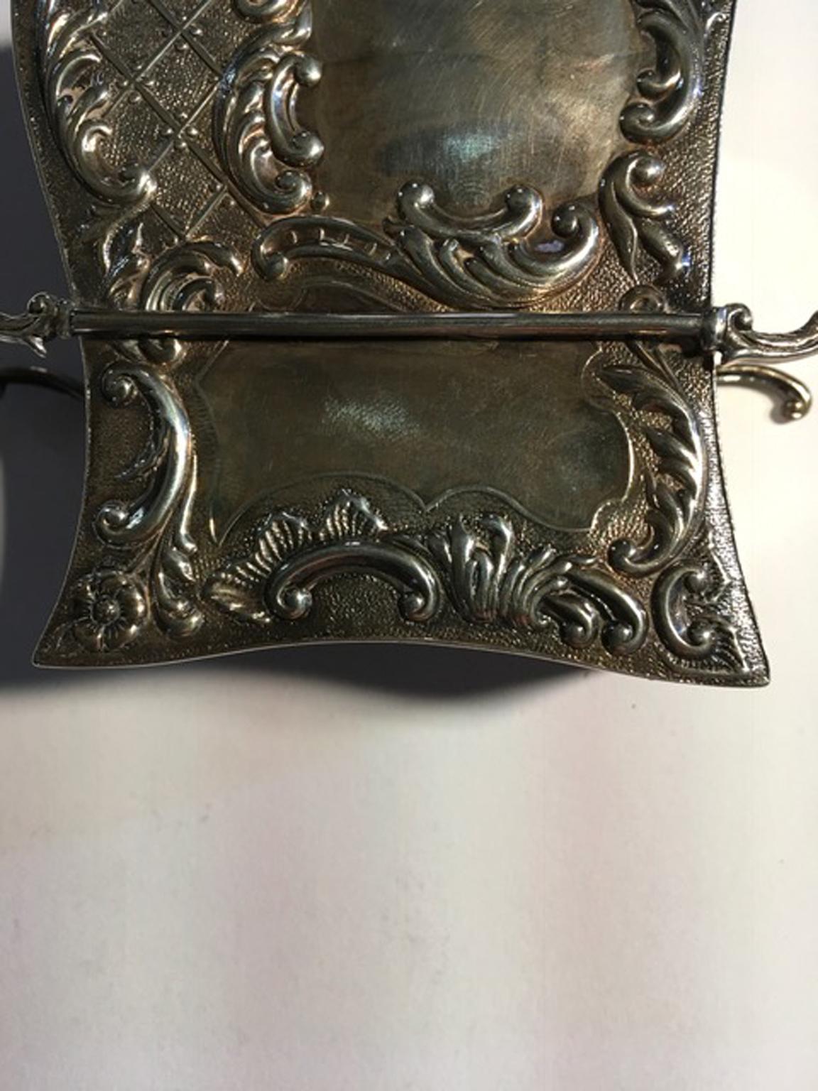 France Late 18th Century Baroque Silver Box For Sale 2