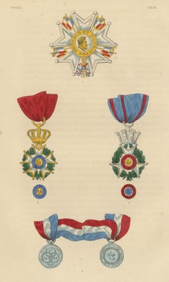 Francia, Legion d’Onore e onorificenze del luglio 1830, tavola XXXI, 1844