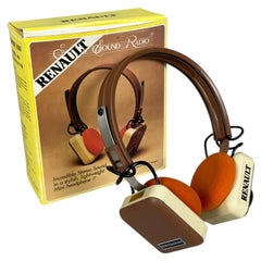 France modern headphone radio by Renault Sound Radio, 1970s