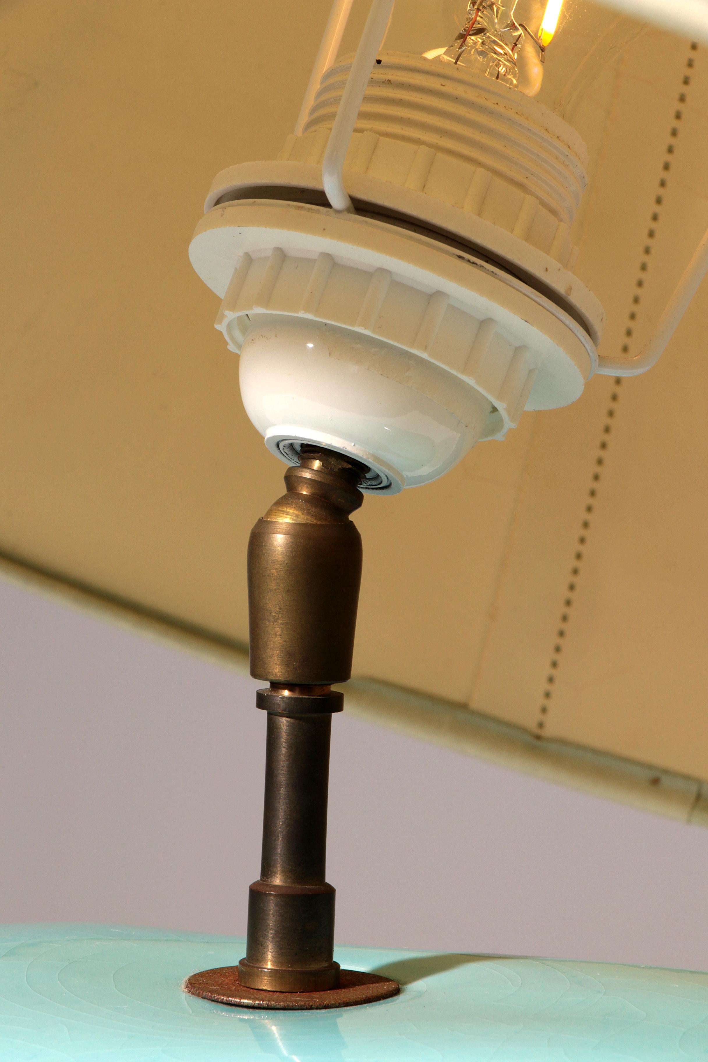 France Pebble table lamp by François Chatain, 1980s im Angebot 4