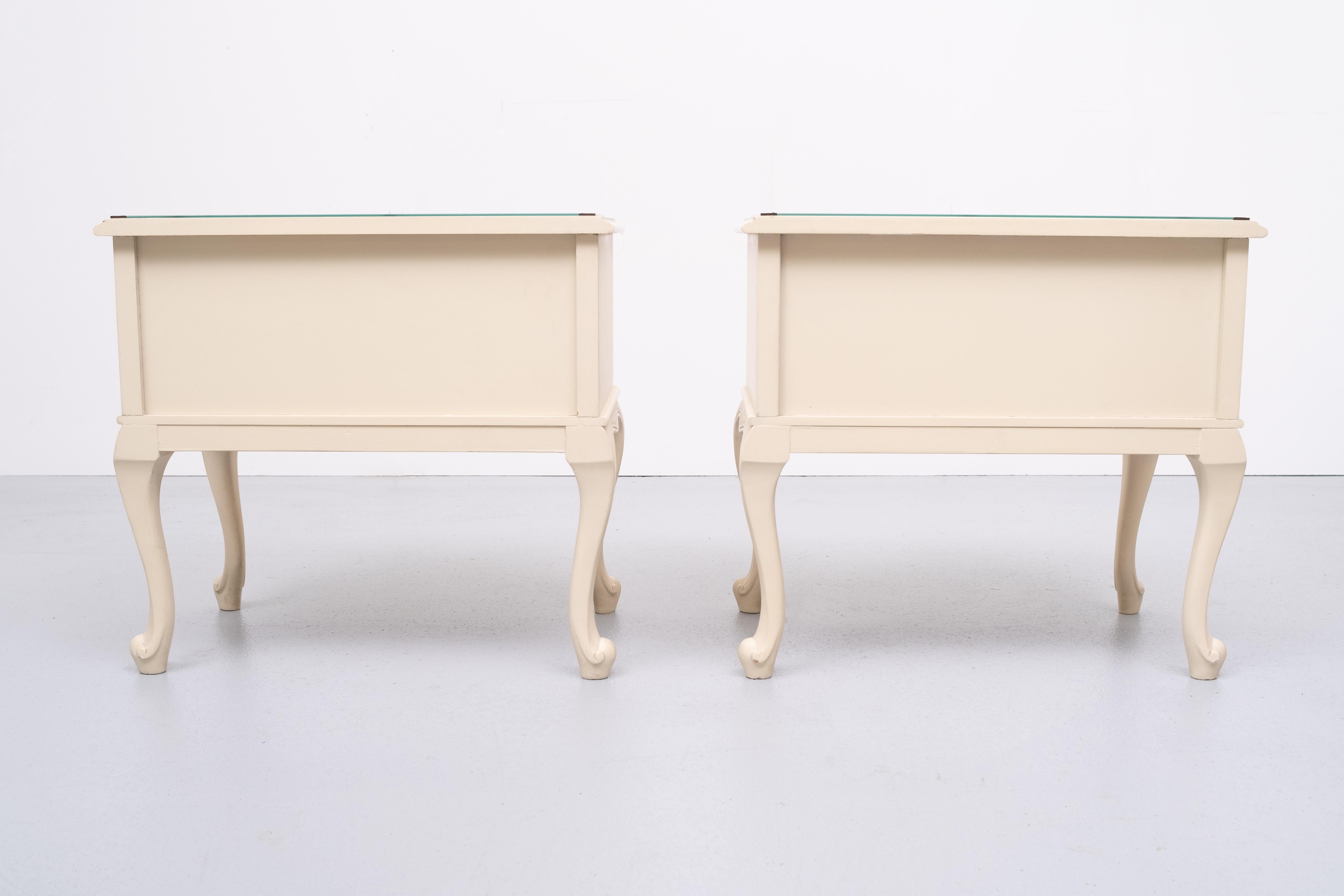 French France Provincial Nightstands 1950s For Sale