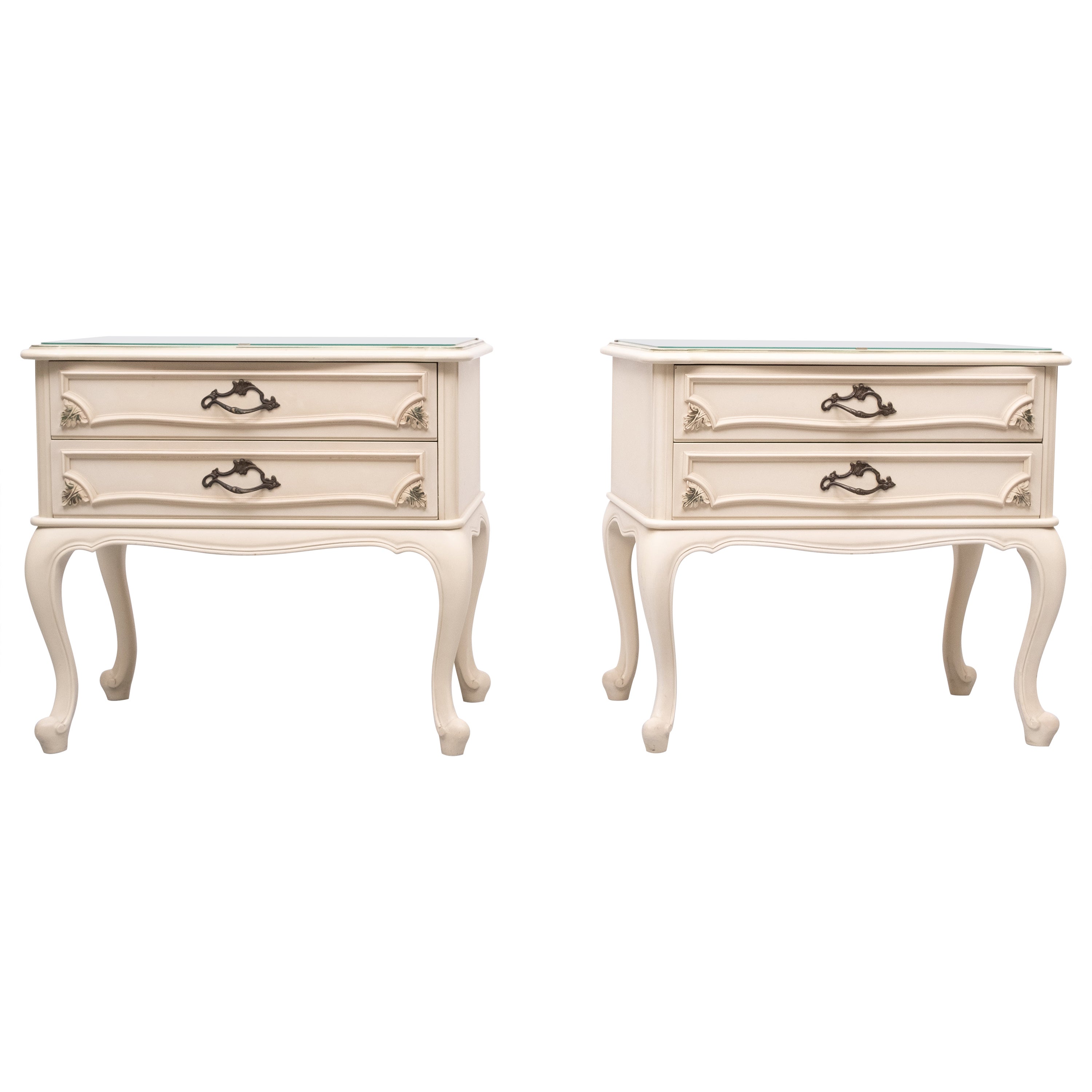 France Provincial Nightstands 1950s