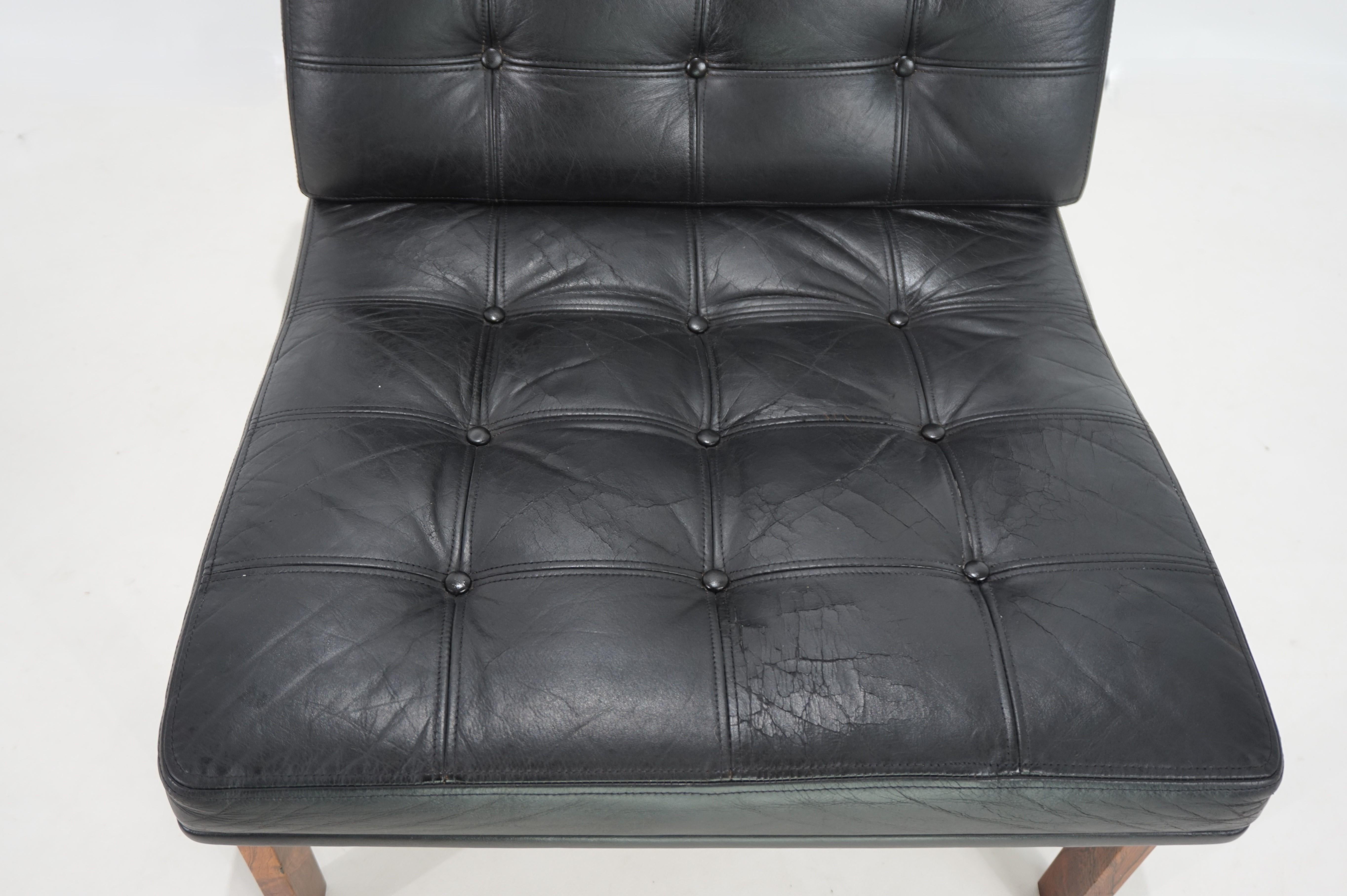 France & Son Modularer Ledersessel 175 von O. Gjerløv-Knudsen und T. Lind, 196 im Angebot 3