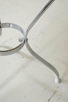 France Table in Mirror and Chrome 1920