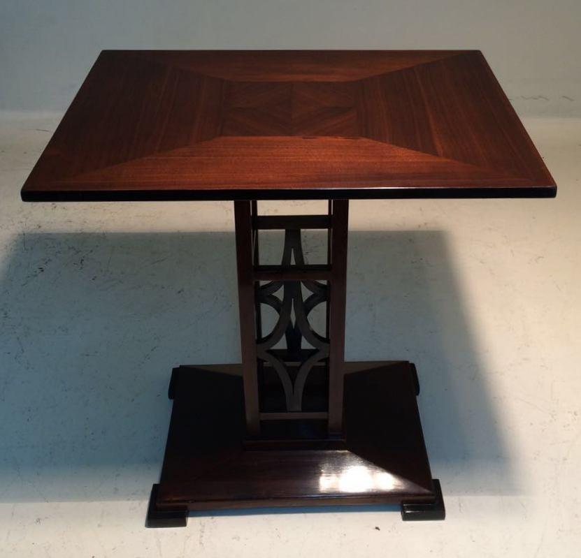 Art Deco France, Table in Wood, 1920 For Sale