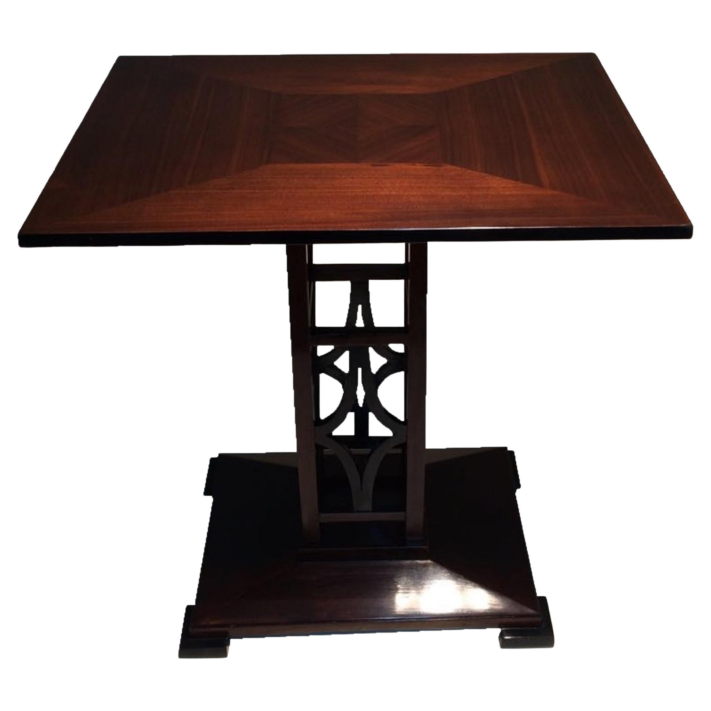 Französisch, Tisch aus Holz, 1920