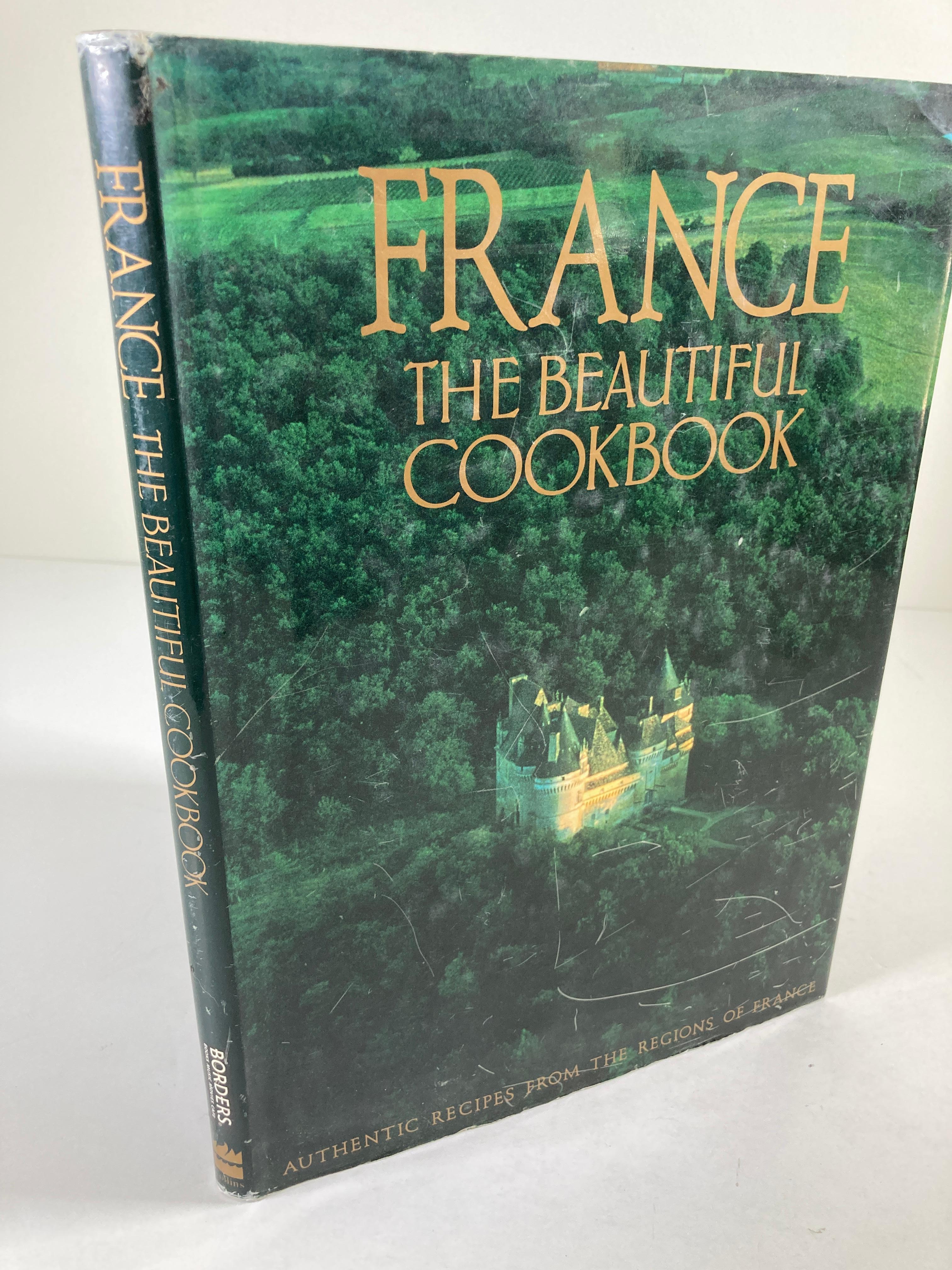 Vintage 1999 book - France~ The Beautiful Cookbook ~ by the Scotto Sisters - French Recipes.
A bounty of more than 240 recipes from the regions of France reveal the rich and varied produce of the world'srenowned center of gastronomy. France the