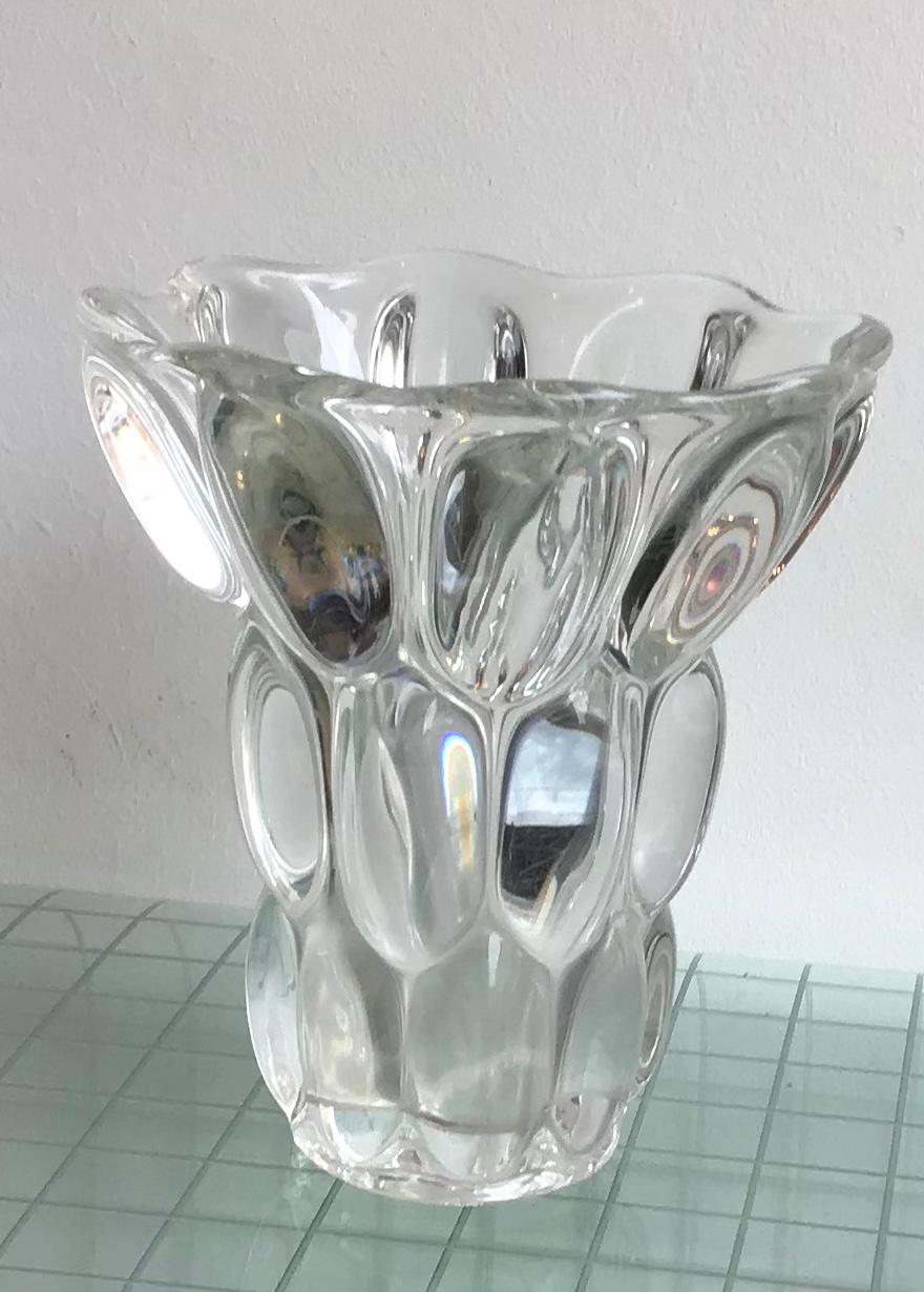 Autre Vase France  Bugnoni, verre, France, 1940 en vente