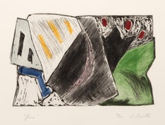 Goro, Modern Color Radierung von Frances Barth