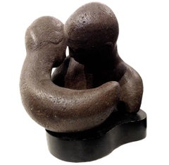 The Lovers; Frances Besner Newman; Terrakotta