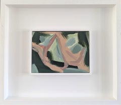 2024 Contemporary Modernist Mini Original Abstract Acrylic Painting - Lithia I