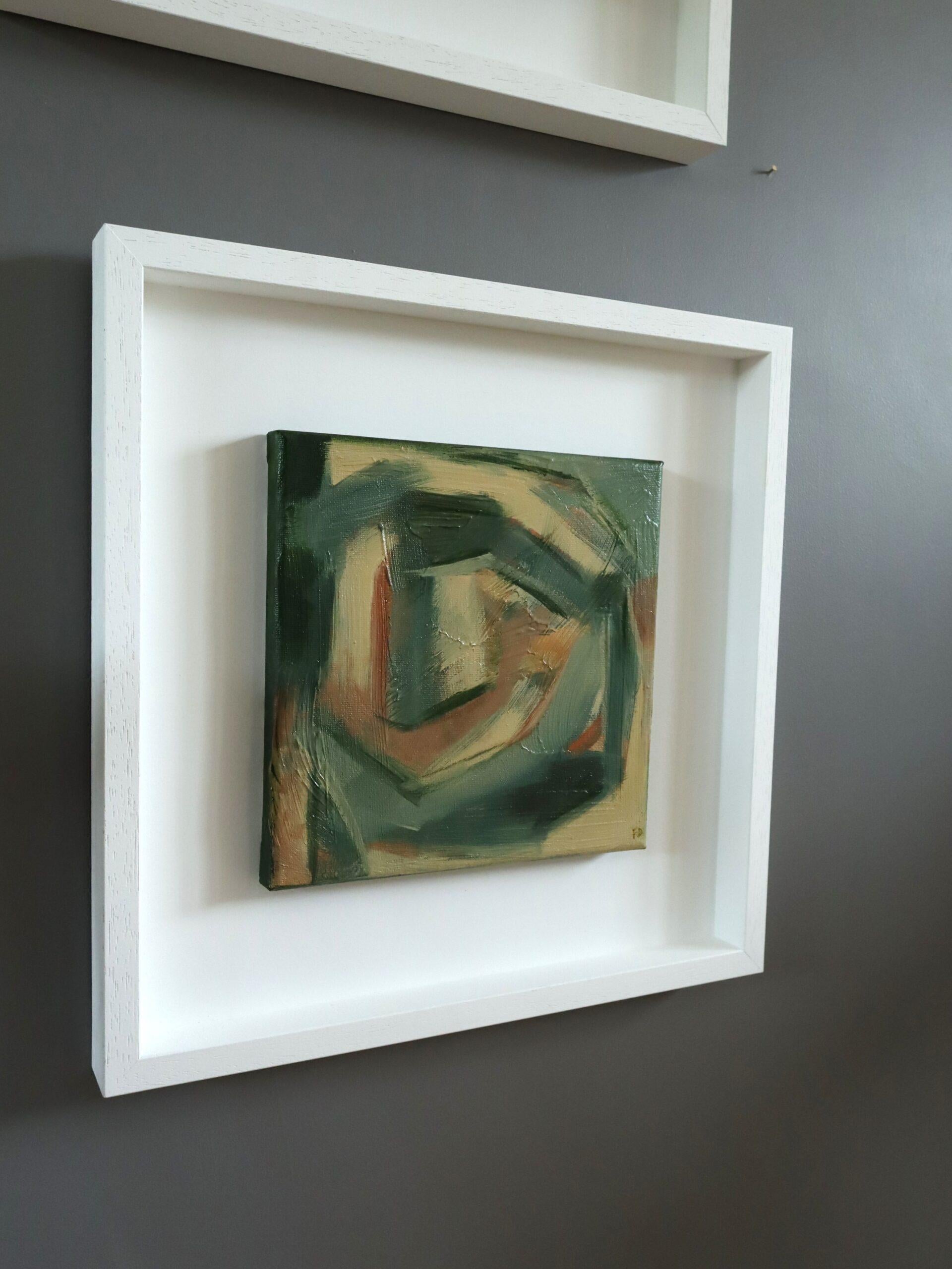 Contemporary Modernist Original Abstract Acrylic Painting - Forest Bathing I For Sale 1