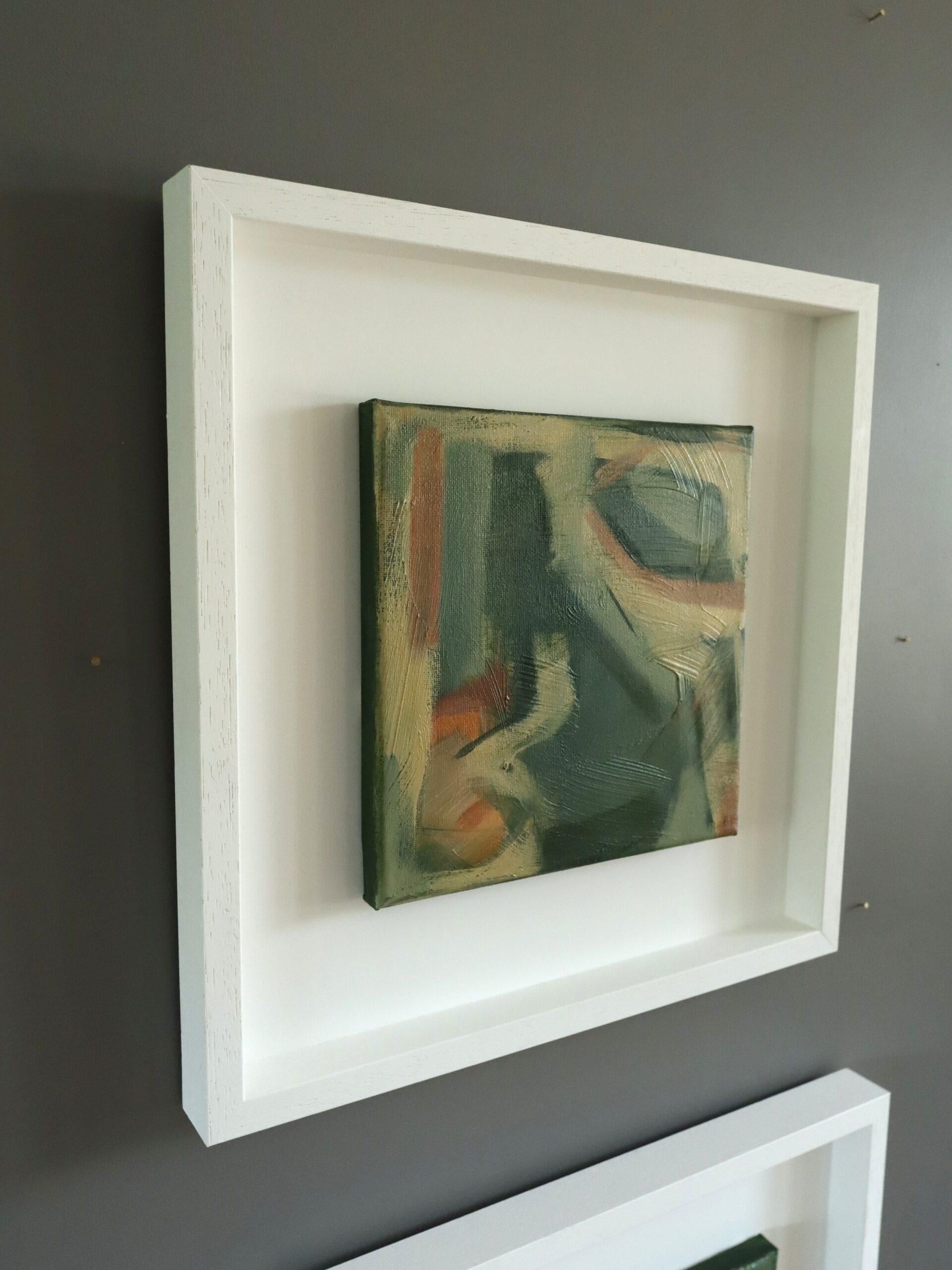 Contemporary Modernist Original Abstract Acrylic Painting - Forest Bathing II For Sale 1