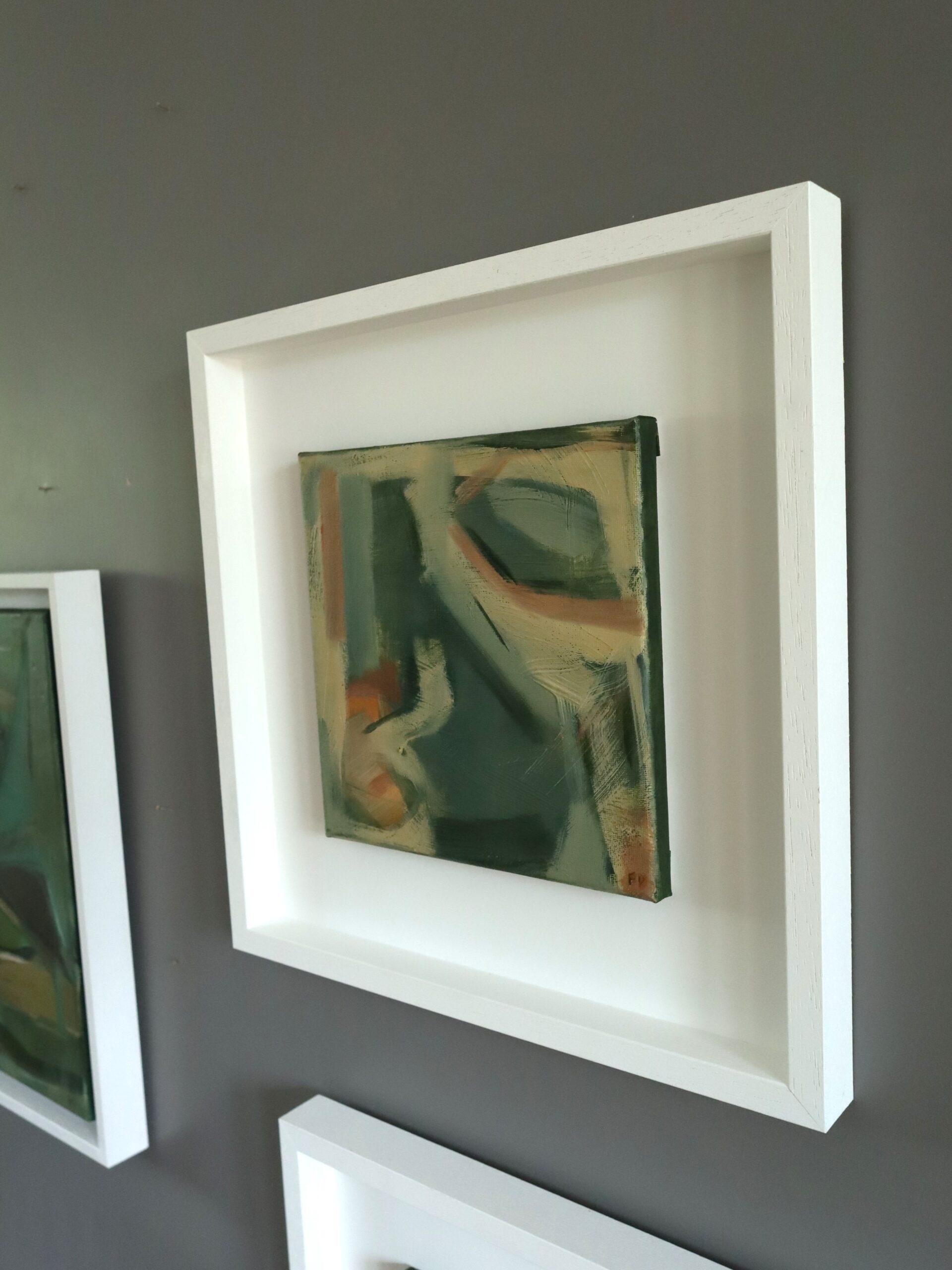 Contemporary Modernist Original Abstract Acrylic Painting - Forest Bathing II For Sale 2