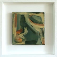 Contemporary Modernist Original Abstract Acrylic Painting - Forest Bathing II