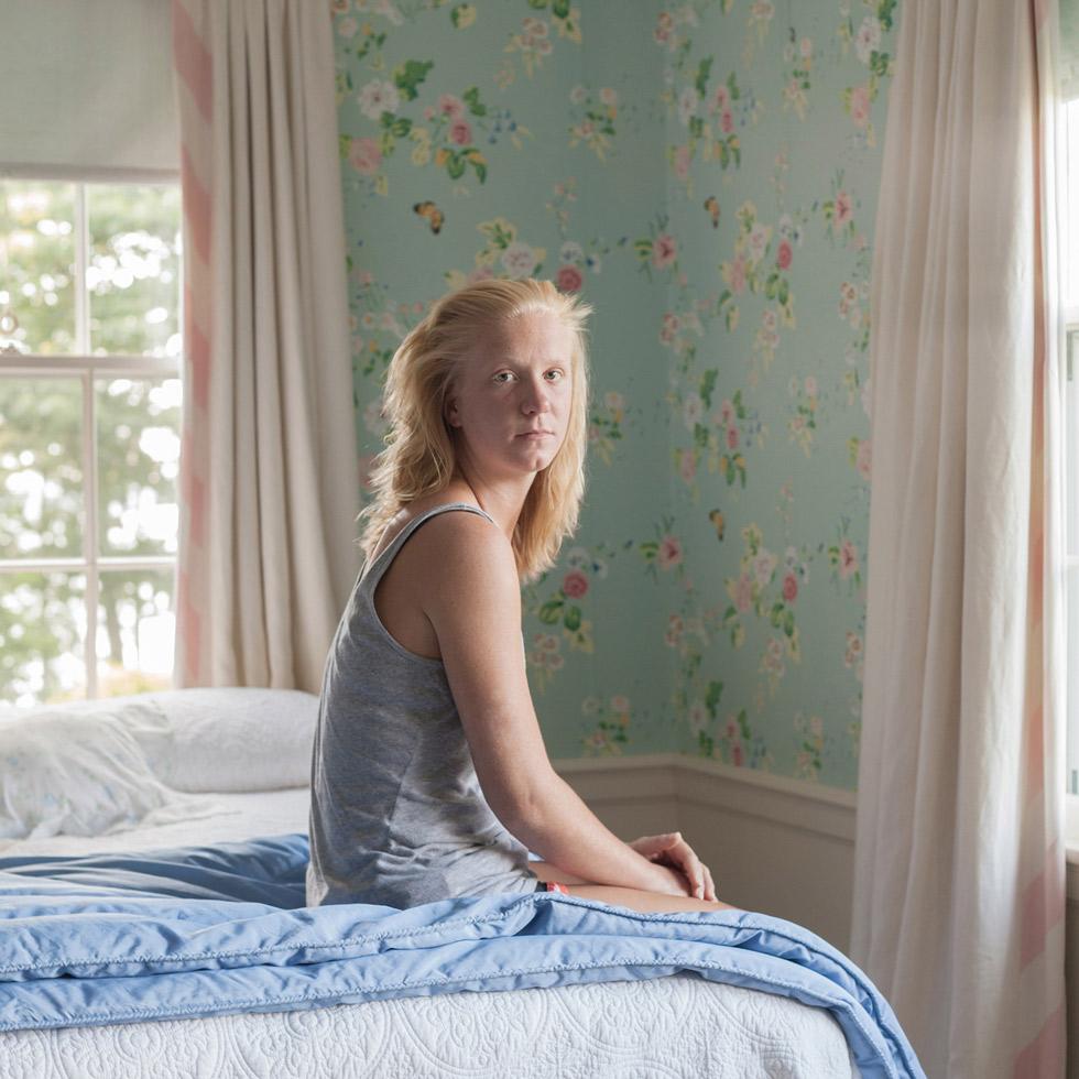 Frances F. Denny Portrait Photograph - Hope, in the guest bedroom