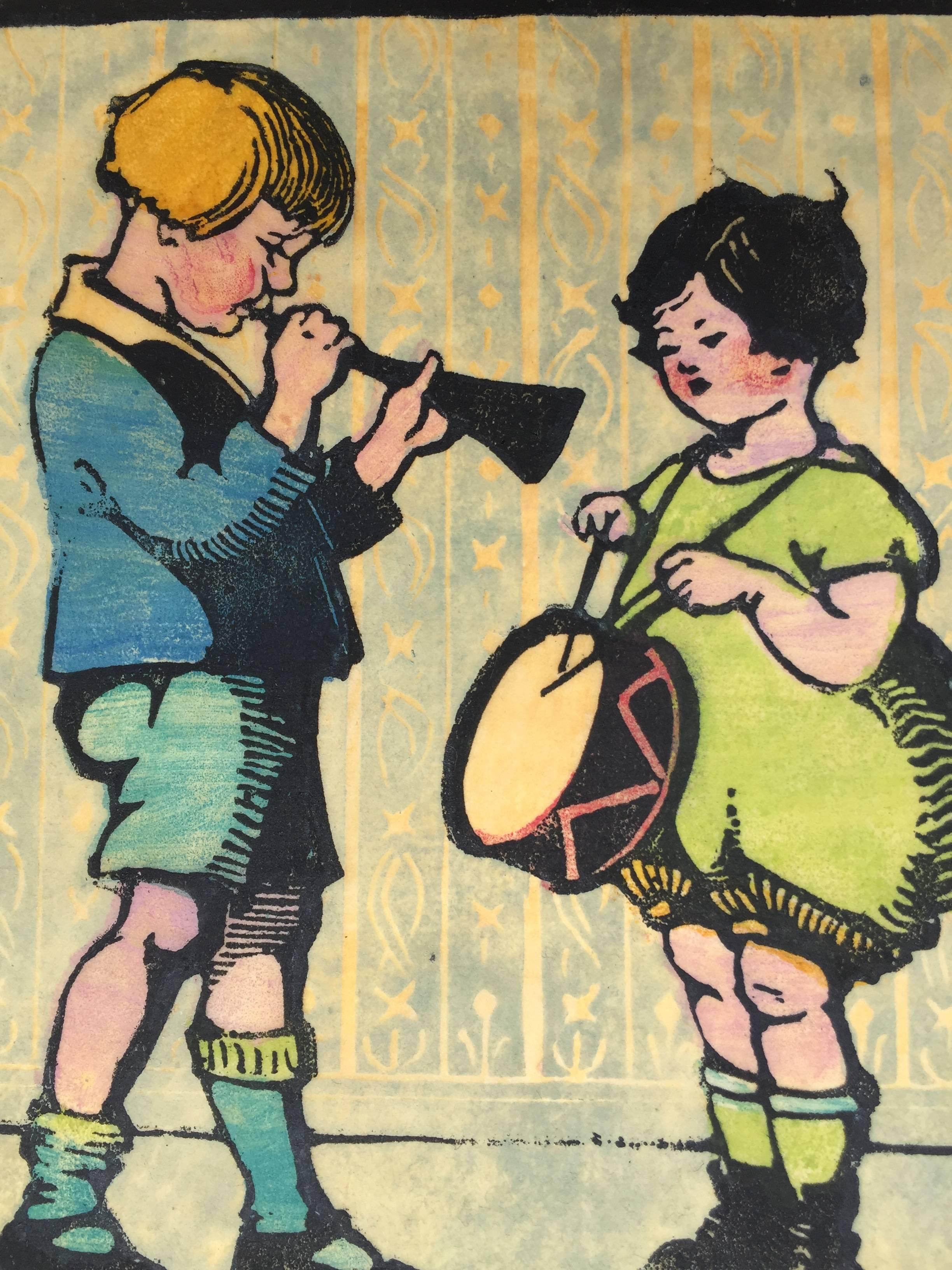 DUET - Print by Frances H. Gearhart