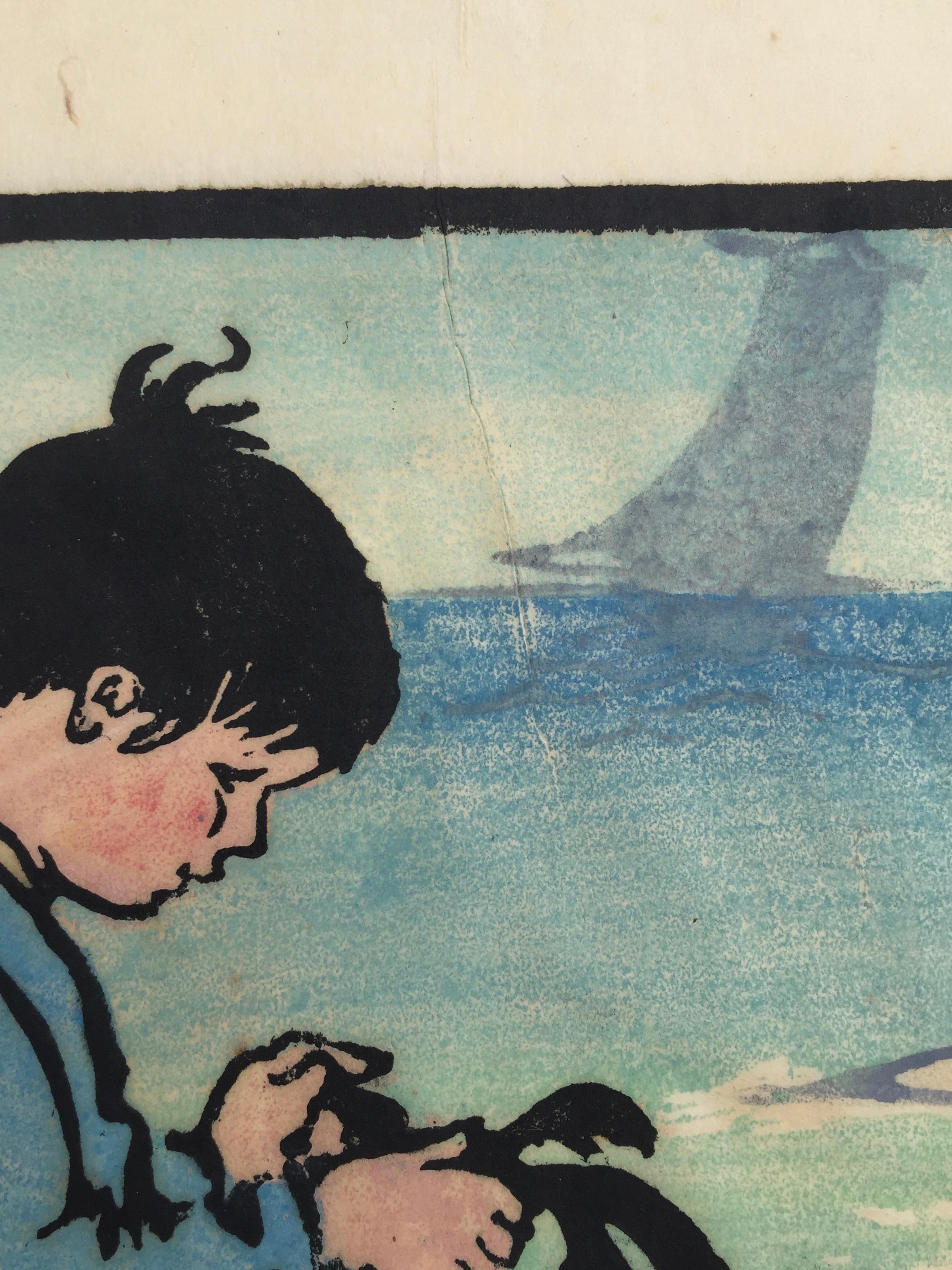 TESORI DEL MARE - Print Impressionismo americano di Frances H. Gearhart
