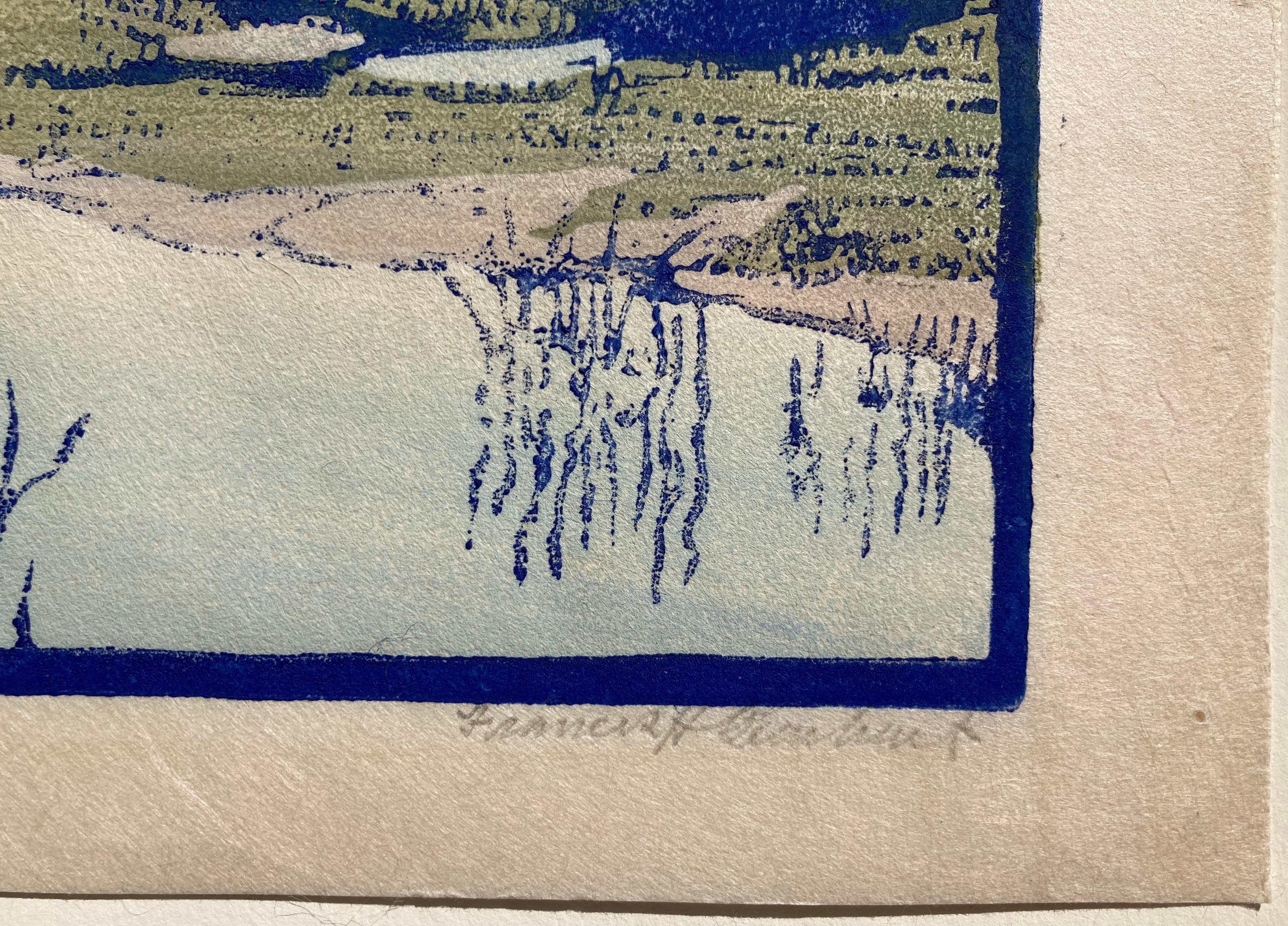 Mañana de primavera - Seal Beach - Print de Frances H. Gearhart