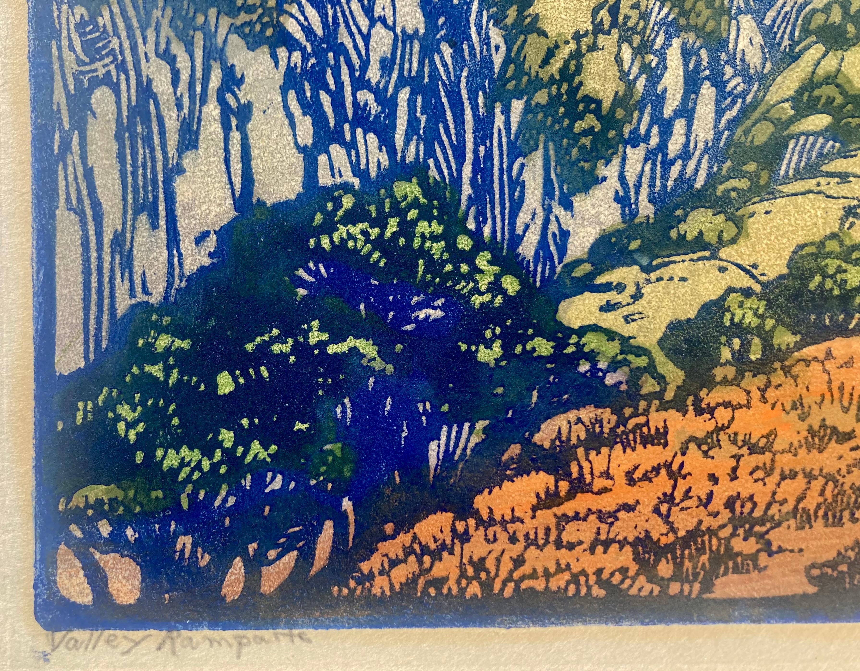 BASTIONI DELLA VALLE - - Print Impressionismo di Frances H. Gearhart